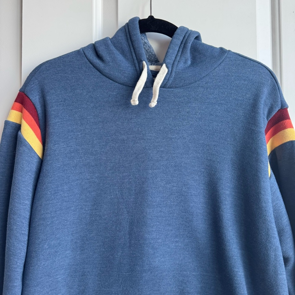 Marine Layer Retro Sunset Stripe Hoodie - Size L - Picture 3 of 5